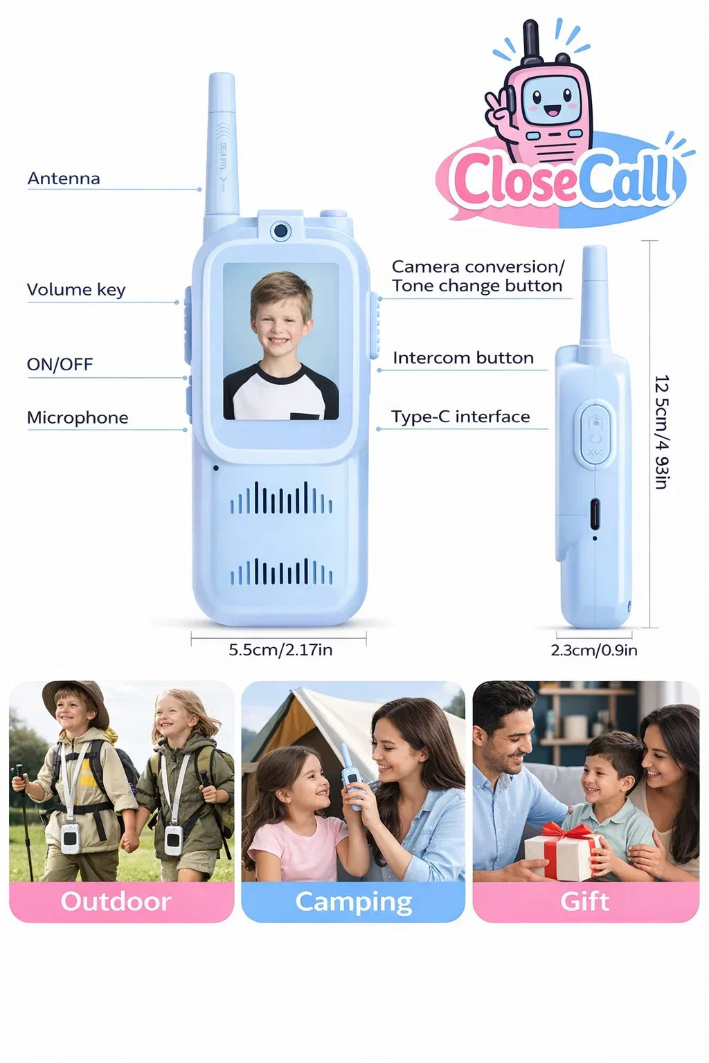 CloseCall™ Walkie Talkies